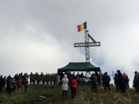 Pelerinaj şi ceremonial militar şi religios la crucea de pe Vârful Ouşoru