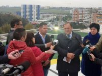 Gheorghe Flutur a anunţat de pe acoperiş proiectele viitoare ale Spitalului Judeţean