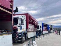 Primul camion cu cereale a fost înregistrat vineri în PTF Crasna – Vicovu de Sus