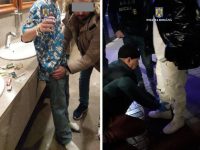 Droguri găsite asupra unor tineri