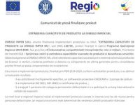 EXTINDEREA CAPACITATII DE PRODUCTIE LA DIMOLD IMPEX SRL