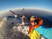 Alpinistul Adrian Ahriţculesei a cucerit Mount Sidley din Antarctica şi a finalizat „Circuitul celor 7 vulcani”