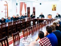 Întâlnire cu membrii delegaţi ai „Oastei Domnului”, în Arhiepiscopia Sucevei şi Rădăuţilor