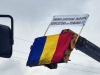 Fermierii români au protestat în Vama Siret