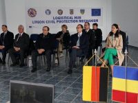 Ambasadorul Germaniei în România, Peer Gebauer, a vizitat hub-ul umanitar din Suceava