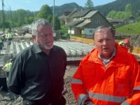 Judeţul Suceava se dezvoltă şi pe tronsoane de drum care fac legătura cu Ucraina
