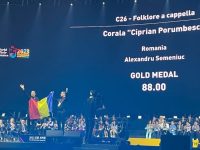 Corala „Ciprian Porumbescu” a obţinut două medalii de aur