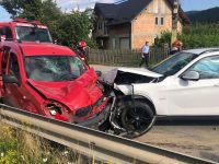 Accident cu patru răniţi la Vatra Dornei
