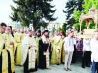 Procesiune religioasă la Fălticeni