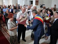 56 de cupluri din Fălticeni au sărbătorit „Nunta de Aur”