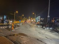 Se trage tare pentru recuperarea întârzierii cauzate de defectarea utilajului de frezat carosabilul