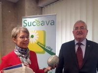 Ion Lungu a prezentat ambasadorului Suediei implicarea Sucevei în ceea ce priveşte Ucraina