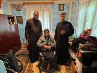 Un zâmbet pe chipul vârstnicului bucovinean