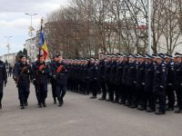 Absolvenţii promoţiei ianuarie-noiembrie 2023 ai Şcolii Militare de Subofiţeri de Jandarmi Fălticeni au fost avansaţi în gradul de sergent major