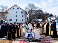 Punerea pietrei de temelie a viitorului Aşezământ pentru vârstnici „Sfântul Efrem cel Nou” din Suceava