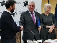 Contractul de furnizare pentru cele 50 de mijloace de transport electric metropolitan de călători a fost semnat ieri