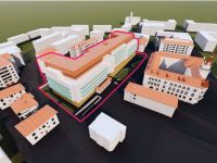 Un ansamblu rezidenţial de clădiri cu regim mare de înălţime urmează să fie ridicat în spatele Palatului Administrativ din Suceava