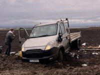 Accident cu trei răniţi