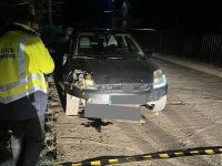 Mobilizare a poliţiştilor pentru prinderea unui şofer băut care a accidentat mortal o femeie şi a fugit de la locul faptei