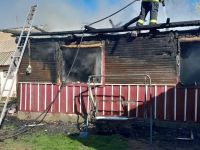 Incendiu la o casă din Voitinel