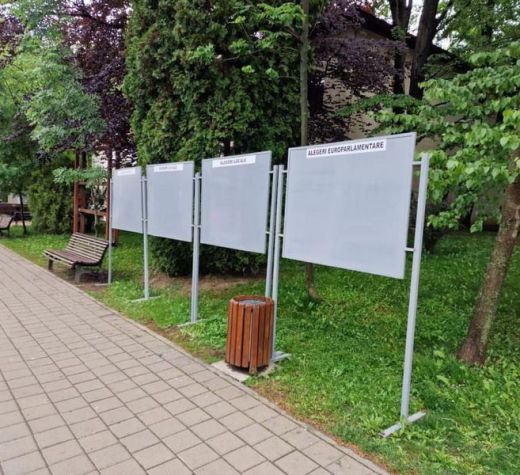 32 de locuri de afişaj electoral în municipiul Suceava