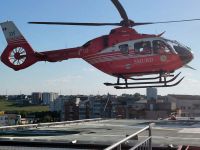 Un pacient cu AVC a fost transferat cu elicopterul de la Cluj la Suceava, pentru a fi tratat de echipa de radiologie intervenţională