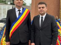 Preşedintele ales al CJ Suceava, Gheorghe Şoldan, a adus un omagiu eroilor neamului