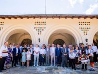 Români de pe cele două maluri ale Prutului, uniţi spiritual prin cultură şi artă la Putna