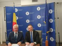 Primarul Ion Lungu a semnat contractul de finanţare de peste 12 milioane de euro pentru amenajarea parcului fotovoltaic din Lunca Sucevei