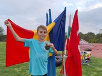 Eusebiu Prisacă, triplu campion la Balkan Athletics Games 2024