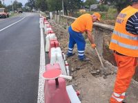 Lucrări de înlocuire a parapetului pietonal