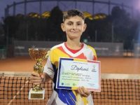 David Arcip, campion naţional U14 împreună cu echipa Steaua Bucureşti