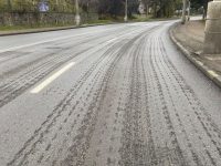 Prima intervenţie pentru creşterea siguranţei traficului pe Calea Unirii