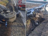 Accident cu şase răniţi la Fântâna Mare