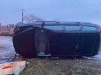 Accident rutier pe DN 2/E 85