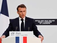 Macron anunţă „o forţă de reasigurare” din ţări europene în caz de pace