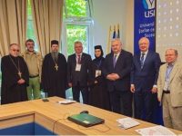 Înaltpreasfinţitul Părinte Calinic a primit vizita delegaţiei Universităţii de Stat din Chişinău, Republica Moldova