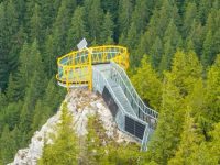 Noul punct de belvedere din Rarău a fost finalizat