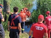 Un pescar a fost salvat de pompieri