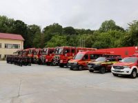 Opt pompieri suceveni în misiune în Grecia, pentru stingerea incendiilor de pădure