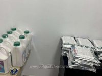 Substanţe toxice descoperite într-un autoturism ucrainean