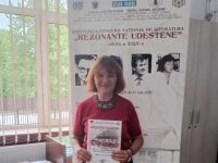 Victoria Sbiera Cazacu, premiul „Constantin Ştefuriuc” al cotidianului „Crai nou” la Festivalul-concurs naţional de literatură „Rezonanţe udeştene”, ediţia a XXIX-a, 2025