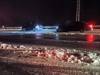 Primul episod de iarnă în zona montană a judeţului