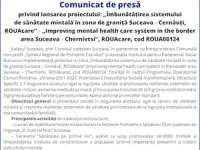 „Îmbunătățirea sistemului de sănătate mintală în zona de graniță Suceava – Cernăuți, ROUAcare” cod ROUA00124
