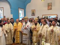 Târnosirea bisericii „Sfântul Grigorie Teologul”