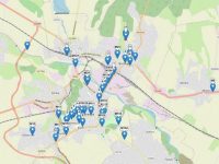 Hartă interactivă pentru vizualizarea în timp real a microbuzelor şi autobuzelor de pe traseu