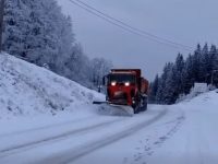 Echipele secţiilor Suceava şi Câmpulung ale CNAIR au intervenit pe drumurile naţionale din judeţ