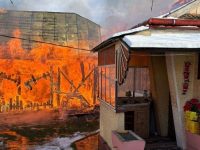 Incendiu devastator într-o gospodărie din Măriţei
