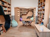 Biblioteca Şcolii Gimnaziale nr. 6 Suceava, transformată într-un spaţiu modern de lectură