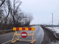 Lucrări la podul de pe DN 2E din Vicovu de Sus